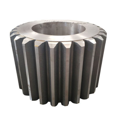 Machine Spare Part Spur ZG35CrMo AISI 4140 Steel Spur Helical Gear