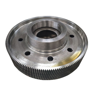 Cement 50HRC 1500mm Carburizing Heat Treatment Alloy Steel Helical Gear