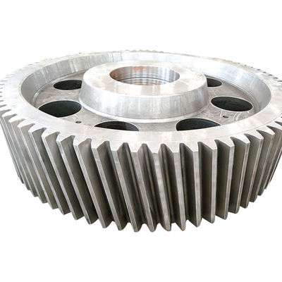 Polishing Transmission Spur 20CrMn Forging Large Ring Helical Gear